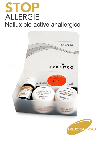 Kit gel per unghie anallergico