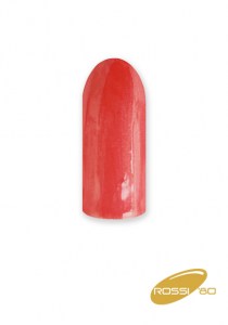 Gel per unghie anallergico 253 rosso arancio metallizzato